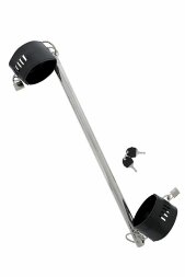 Металлическая распорка для рук с неопреновыми манжетами BLAZE SPREADER BAR &amp; HAND CUFFS
