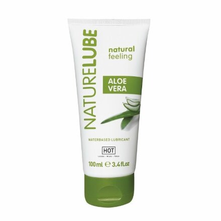 Лубрикант на водной основе NatureLube с алоэ вера - 100 мл. 