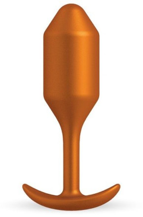 Пробка для ношения цветы бронзы B-vibe Snug Plug 2 - 11 см. 