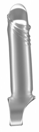 Прозрачная удлиняющая насадка Stretchy Penis Extension No.31 