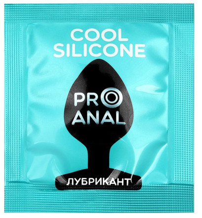 Анальный водно-силиконовый гель-лубрикант Silicon Love Cool - 3 гр. 