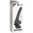 Черный вибратор на мощной присоске Basecock Realistic Vibrator Remote Control - 18,5 см. 