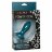 Бирюзовая анальная вибропробка с кристаллом Vibrating Petite Crystal Probe - 9,5 см. 