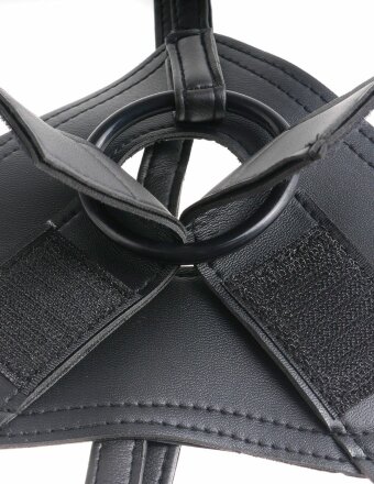 Телесный страпон Strap-on Harness Cock - 15,2 см. 