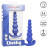 Синяя анальная пробка Cheeky X-6 Beads - 12,75 см. 
