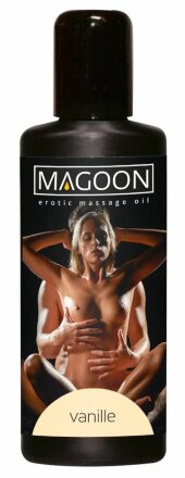 Массажное масло Magoon Vanille с ароматом ванили - 100 мл.  