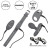 Серый вибронабор Silicone Remote Adventure Set 