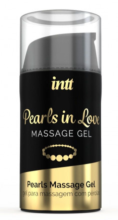 Массажный интимный гель Pearls in Love Massage Gel - 15 мл. 
