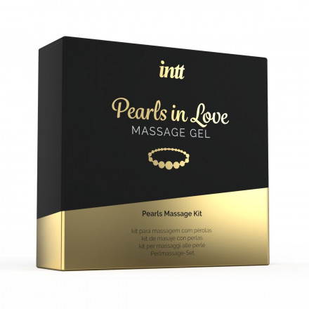 Массажный интимный гель Pearls in Love Massage Gel - 15 мл. 