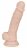 Телесный фаллоимитатор на присоске Silicone Dildo - 18 см. 
