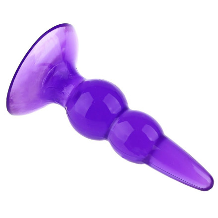 Фиолетовая анальная пробка Bulbs Probe - 12,2 см. 