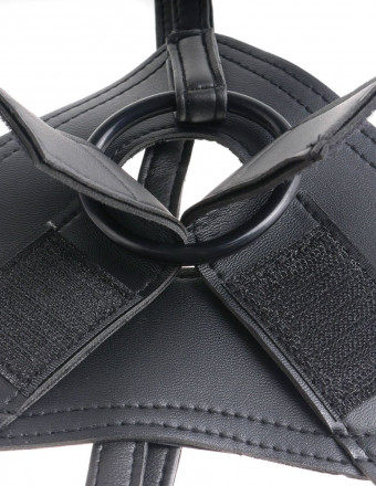 Страпон на виниловых трусиках Strap-on Harness Cock - 17,8 см. 