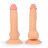 Телесный реалистичный фаллоимитатор Erowoman на присоске 