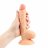 Телесный реалистичный фаллоимитатор Erowoman на присоске 