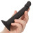 Черный анальный фаллоимитатор Silicone Slim Anal Stud 