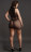 Мини-платье из сетки Duo Net Open Cup Mini Dress 