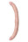 Двусторонний фаллоимитатор Realstick Nude - 34 см. 