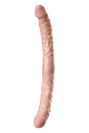 Двусторонний фаллоимитатор Realstick Nude - 34 см. 