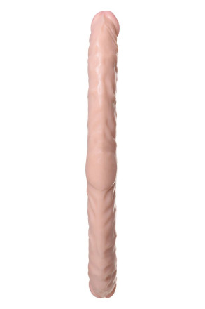 Двусторонний фаллоимитатор Realstick Nude - 34 см. 