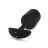 Черная вибропробка для ношения Vibrating Snug Plug 5 - 16,5 см. 