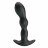 Черный анальный стимулятор простаты с вибрацией Special Anal Massager - 14,5 см. 