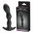 Черный анальный стимулятор простаты с вибрацией Special Anal Massager - 14,5 см. 