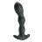 Черный анальный стимулятор простаты с вибрацией Special Anal Massager - 14,5 см. 