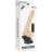 Телесный вибратор на мощной присоске Basecock Realistic Vibrator - 20 см. 
