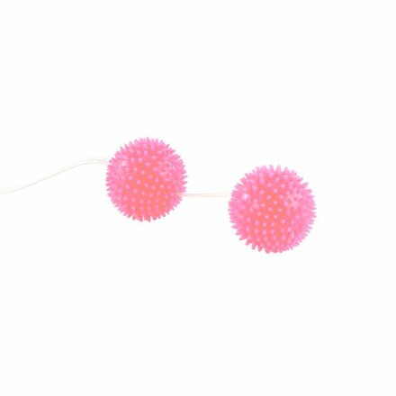 Розовые вагинальные шарики Love Balls 