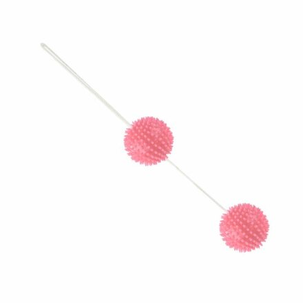 Розовые вагинальные шарики Love Balls 