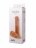 Кофейный фаллоимитатор на присоске Fearless - 16,8 см. 