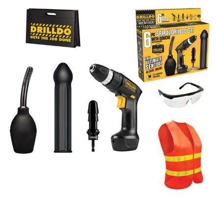 Секс-набор SPIRAL DRILLDO SET 6 PIECE 