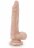 Телесный фаллоимитатор на присоске Dr. Skin Realistic Cock Stud Muffin - 21,6 см. 
