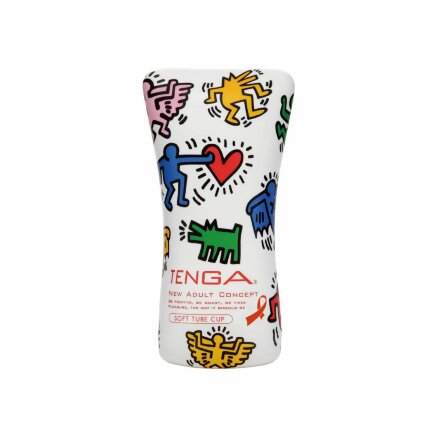 Мастурбатор Keith Haring Soft Tube CUP 