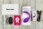 Фиолетовое виброяйцо Smart Dream II + LRS с пультом ДУ 