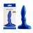 Синий анальный стимулятор Beginners p-spot massager - 11 см. 