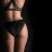 Кружевные трусики-слипы с виброэлементом Remote Control Vibrating Panty 