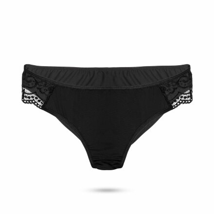 Кружевные трусики-слипы с виброэлементом Remote Control Vibrating Panty 