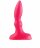 Розовый анальный стимулятор Beginners p-spot massager - 11 см. 