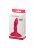Розовый анальный стимулятор Beginners p-spot massager - 11 см. 