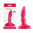 Розовый анальный стимулятор Beginners p-spot massager - 11 см. 