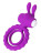 Фиолетовое эрекционное кольцо на пенис JOS  GOOD BUNNY 