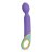 Фиолетовый вибромассажер Base Wand Vibrator - 24 см. 