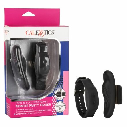 Стимулятор в трусики с пультом-браслетом Lock-N-Play Wristband Remote Panty Teaser 