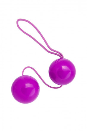 Фиолетовые вагинальные шарики BI-BALLS 