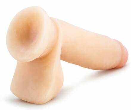 Телесный фаллоимитатор 7 inch Sensa Feel Dildo - 17,8 см. 