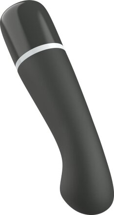 Черный G-вибростимулятор Bdesired Deluxe Curve - 15,2 см. 