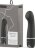Черный G-вибростимулятор Bdesired Deluxe Curve - 15,2 см. 