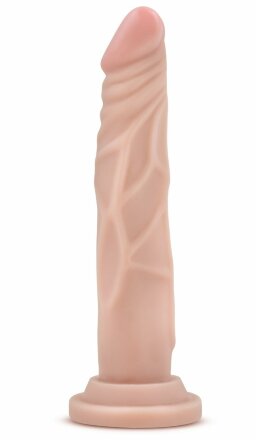 Телесный фаллоимитатор без мошонки с присоской Dr. Skin Realistic Cock Basic 7.5 - 19 см. 