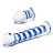 Набор из 2 стеклянных игрушек с синей спиралью Swirly Dildo &amp; Buttplug Set 